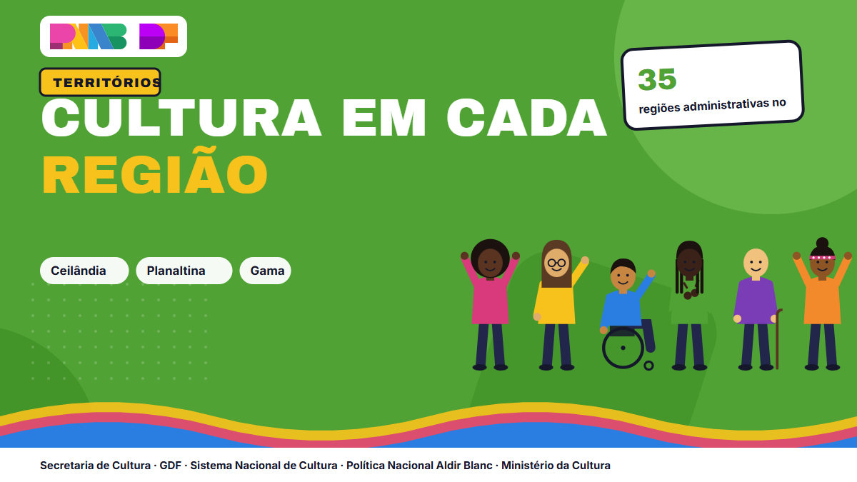 Cultura em todas as regiões: o DF vai muito além do Plano Piloto