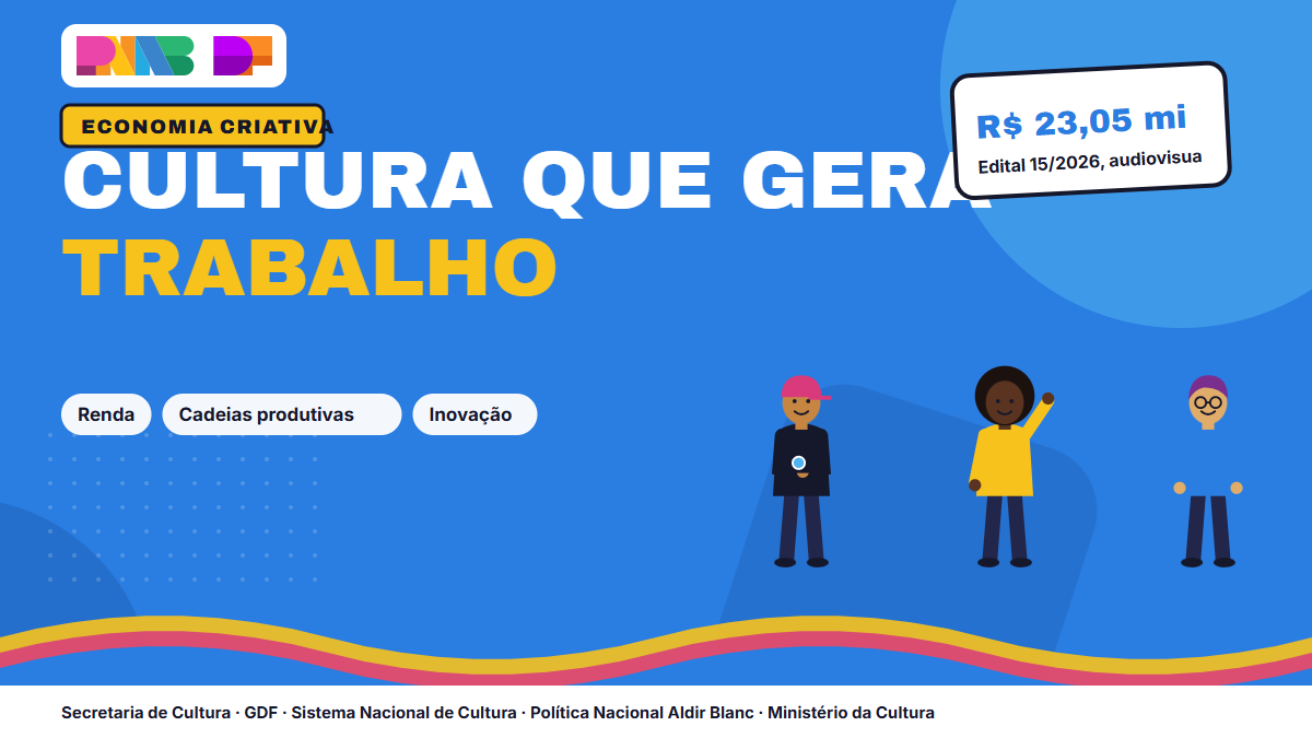 Capa da matéria: Economia criativa no DF: cultura que gera trabalho e renda