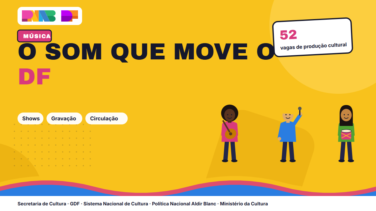Música no DF: fomento para quem faz o som da cidade